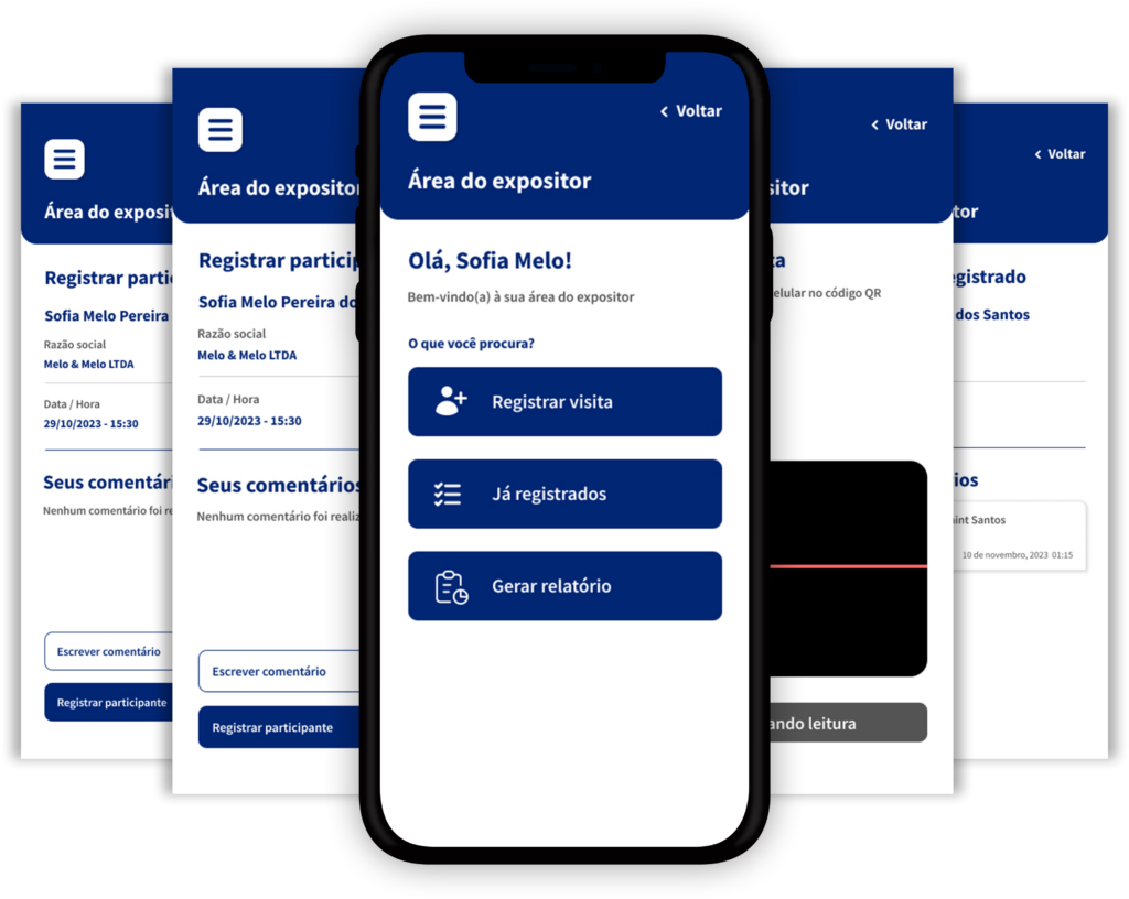 Licença de uso - Área de Expositores no App XVIII STPC